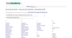 Desktop Screenshot of guiazonanorte.com